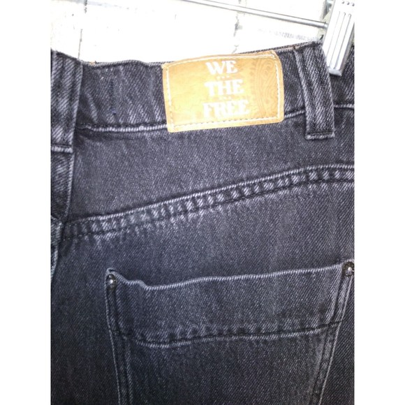 Free People We The Free Old West Slouchy Jeans Flare Wide Leg Baggy High Rise 26 - Picture 8 of 13